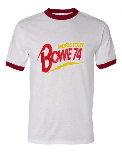 World Tour bowie 74 T Shirt KM