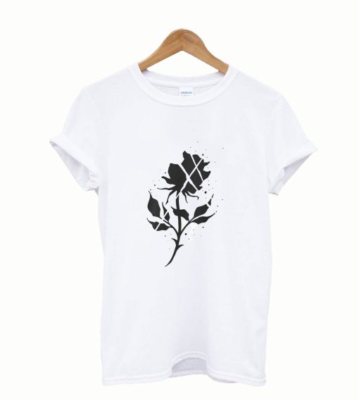 Black Rose T Shirt KM