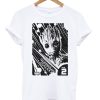 Marvel Groot Guardians of the Galaxy 2 Light Graphic T Shirt KM