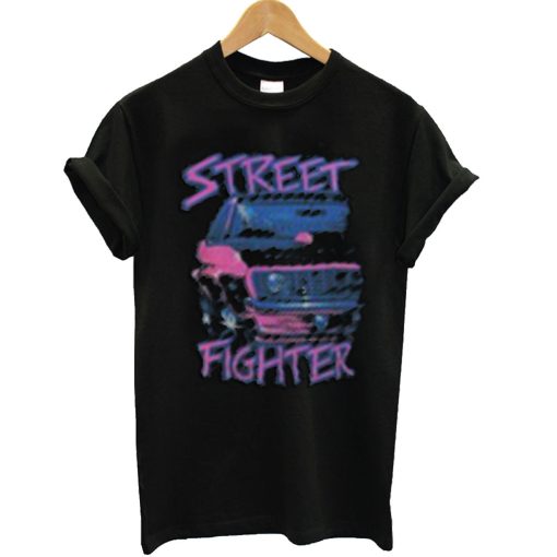 Street Fighter Car T Shirt KM