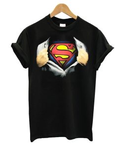 Superman Ripping Open T-Shirt KM