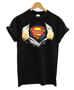 Superman Ripping Open T-Shirt KM