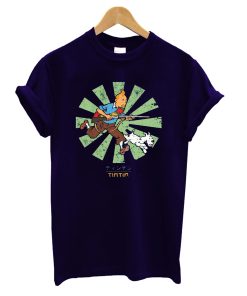 Tintin Retro Japanese T-Shirt KM