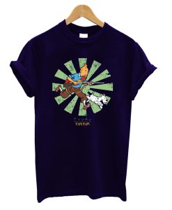 Tintin Retro Japanese T-Shirt KM