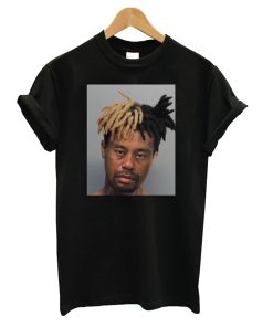 Xxxtentacion Tiger Woods Mugshot T-Shirt KM