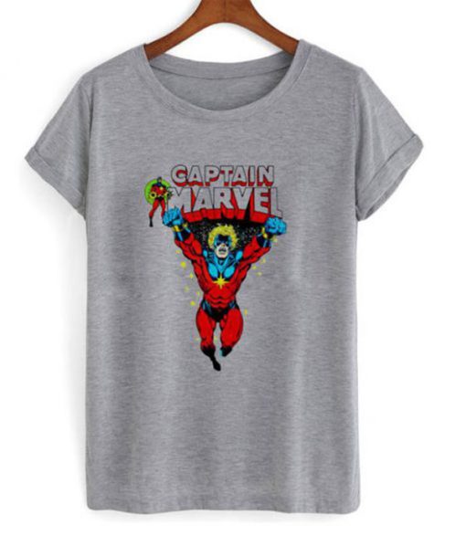 Captain Marvel T Shirt KM