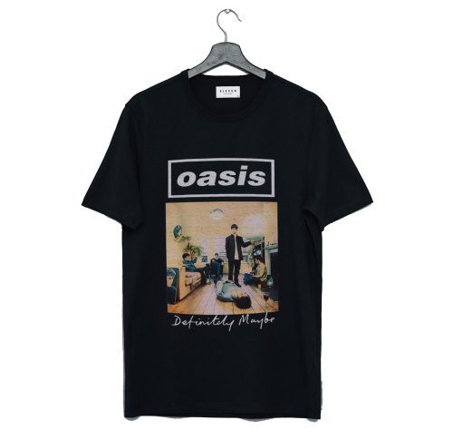 Oasis Band Definitely Maybe T Shirt KM