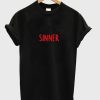 Sinner T Shirt KM