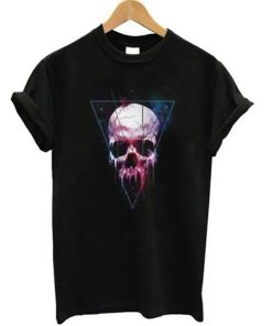 Skull Triangle T Shirt KM