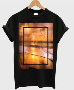 Sunset In The SeaT Shirt KM