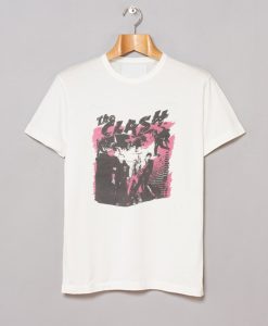 The Clash Retro Punk Rock T Shirt KM