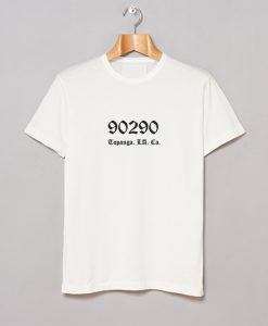 90290 Topanga Los Angeles California T-Shirt KM