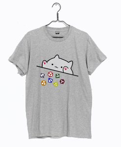 Cat Throwing Dice T-Shirt KM