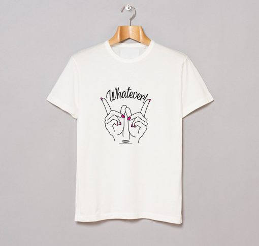 Clueless Whatever Hands T-Shirt KM