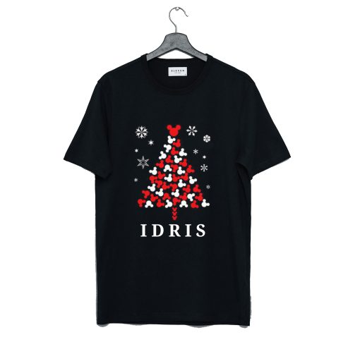 Idris Disney Mickey Christmas T-Shirt KM