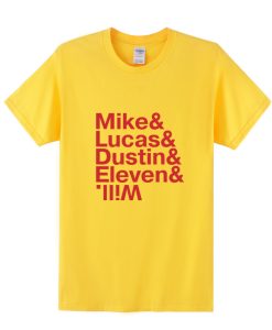 Mike & Lucas & Dustin & Eleven & Will T Shirt KM