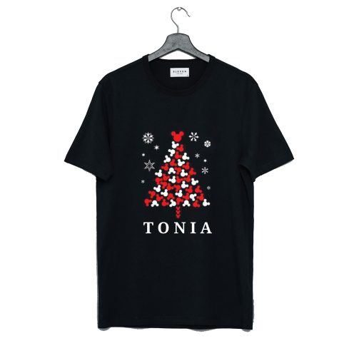 Tonia Disney Mickey Christmas T-Shirt KM