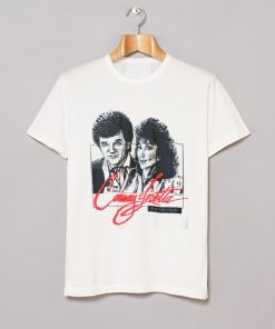 Vintage Conway and loretta together again Raglan T Shirt KM