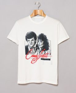 Vintage Conway and loretta together again Raglan T Shirt KM