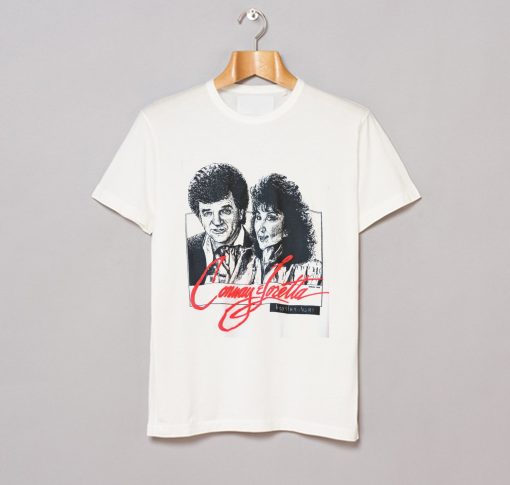 Vintage Conway and loretta together again Raglan T Shirt KM