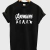 Avengers Silhouette T-Shirt KM