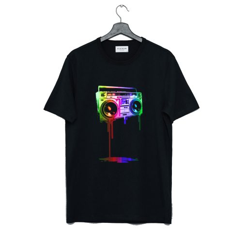 Melting Boombox T-Shirt KM