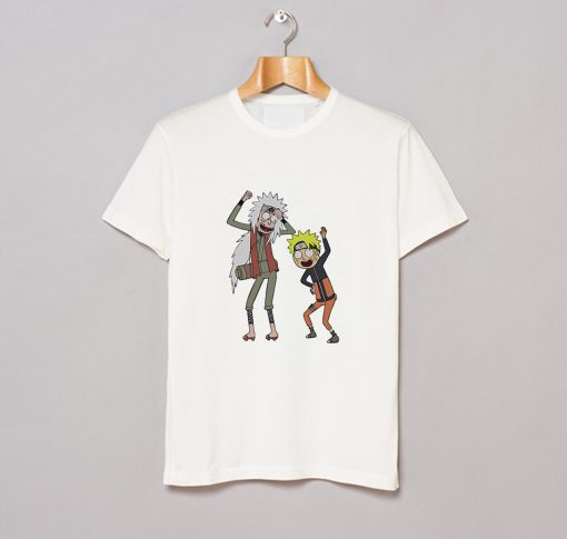 Rick and Morty Naruto T-Shirt KM