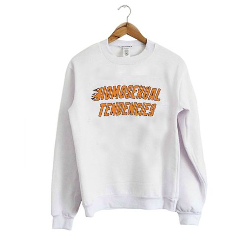 Flame Homosexual Tendencies Sweatshirt KM