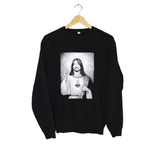 Foo Fighter Jesus Dave Grohl Sweatshirt KM