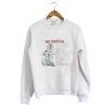 Vintage Advertencia No Lo Mire a Los Ojos Chupacabra Sweatshirt KM