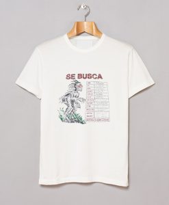 Vintage Advertencia No Lo Mire a Los Ojos Chupacabra T Shirt KM