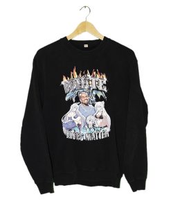 White Lives Matter Kanye Anime Sweatshirt KM