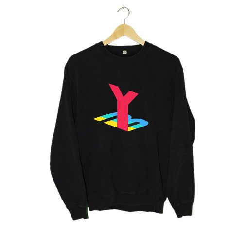 Yub Merch Playstation Logo Parody Sweatshirt KM