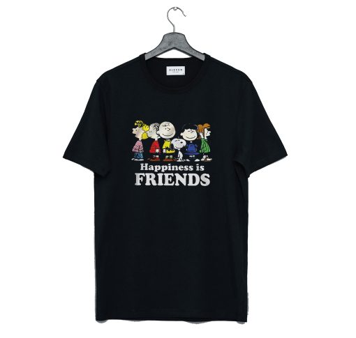 Peanuts Happiness Is Friends T Shirt KM