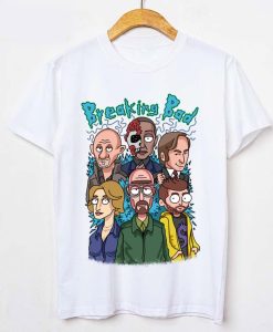 Bad Rick Parody Animated Characters Breaking Bad T Shirt KM