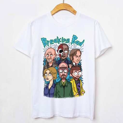 Bad Rick Parody Animated Characters Breaking Bad T Shirt KM