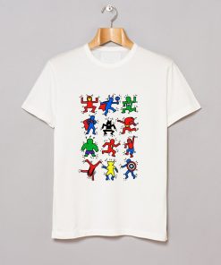 Haring Heroes Cartoon T Shirt KM