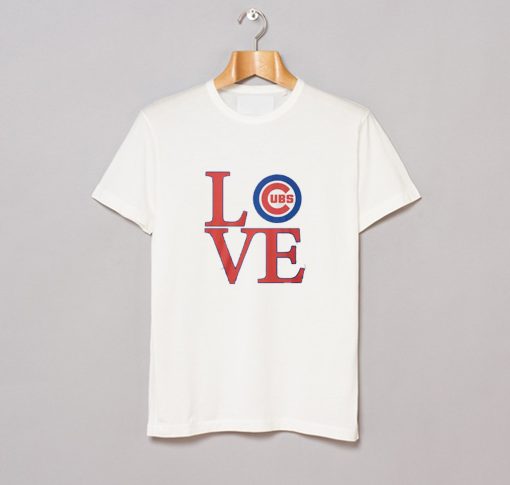 Love Chicago Cubs T Shirt KM