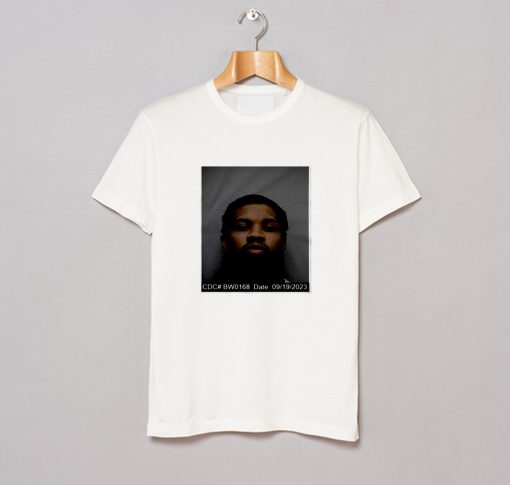 Tory Lanez Mugshot Cdc Bw0168 T Shirt KM