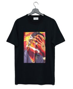 Travis Scott shirt Smoking T Shirt KM