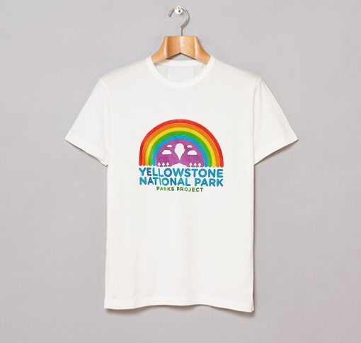 Yellowstone Rainbow National Park T Shirt KM