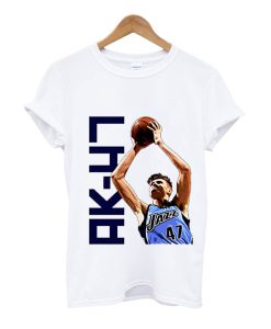 Andrei Kirilenko Basketball Player AK-47 T-Shirt KM