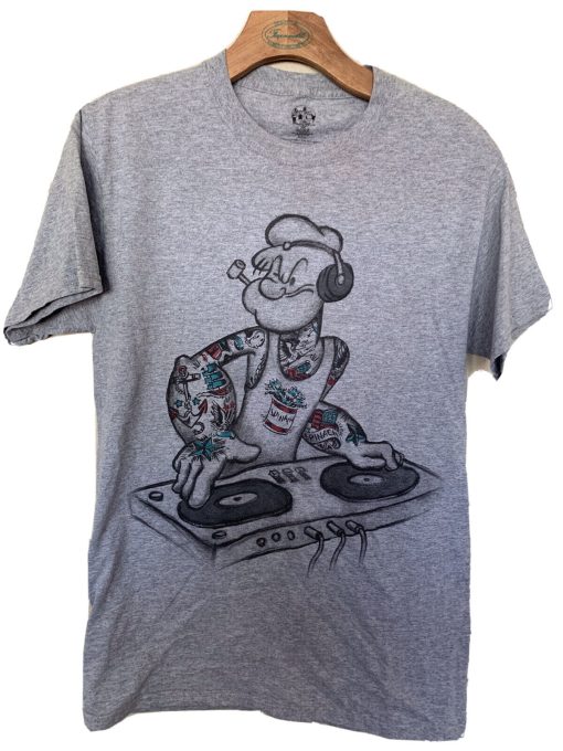 DJ Popeye Tatto T-Shirt KM