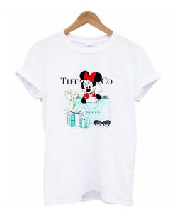 Disney Minnie Mouse Tiffany & CO T Shirt KM