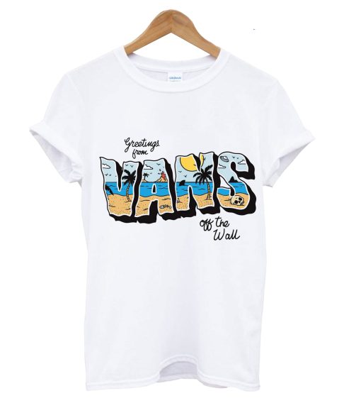 Greetings From Vans Of The Wall T-Shirt KM