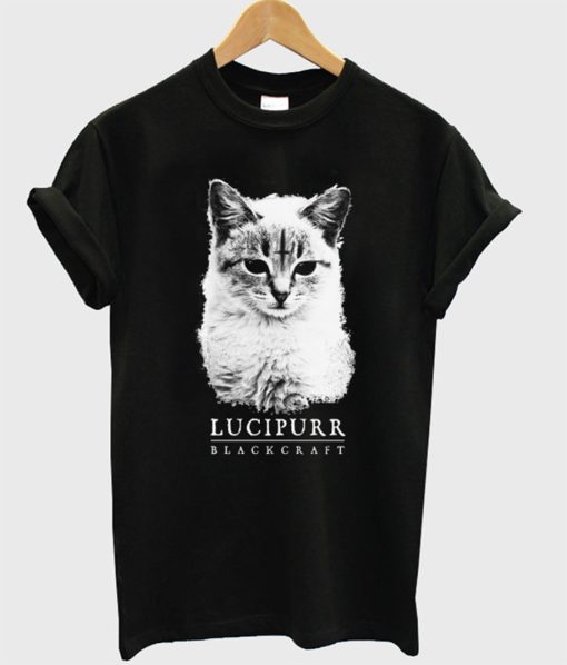 Lucipurr Black Craft T-Shirt KM