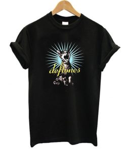Man’s Classic Deftones (Like) Linus Scoop Neck T Shirt KM