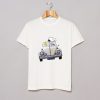 Snoopy Gift Snoopy Lover Snoope And Woodstock Driving Car T Shirt KM