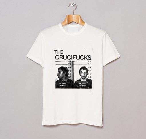 About The Crucifucks T Shirt KM This t shirt is Made To Order, we print one by one so we can control the quality. We use DTG Technology to print The Crucifucks T Shirt KM