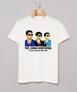 About The Jonas Brothers I’m A Sucker For You T Shirt KM This t shirt is Made To Order, we print one by one so we can control the quality. We use DTG Technology to print The Jonas Brothers I’m A Sucker For You T Shirt KM